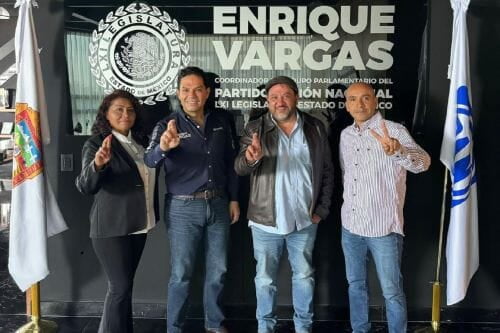 Cientos de liderazgos del Verde Ecologista se suman al PAN Naucalpan: Enrique Vargas