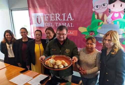 Alcalde de Ocoyoacac invita a la 10a Feria del Tamal de Ollita