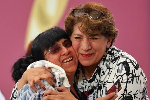 Entregará 400 mil tarjetas Mujeres con Bienestar,sin intermediarios: Delfina Gómez Álvarez en Ecatepec