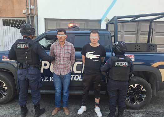 Policía de Toluca captura a cinco criminales en operativos
