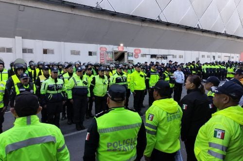 Más de 1,600 elementos de seguridad vigilarán el Toluca vs León