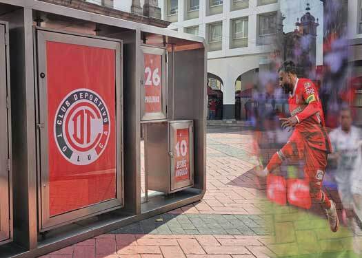Toluca se tiñe de rojo en apoyo a los Diablos Rojos