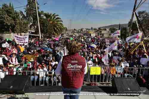 La esperanza crece y el cambio se fortalece en el Estado de México: Delfina Gómez