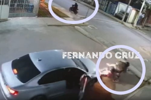 Video: Vecinos enfrentan a motorratones y evitan robo de motocicleta