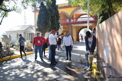 La velada tradicional del Día de Muertos en San Mateo Atenco