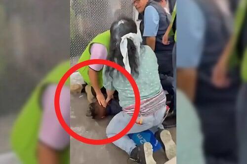 VIDEO - Mujer detiene asalto en Sam’s de Toluca